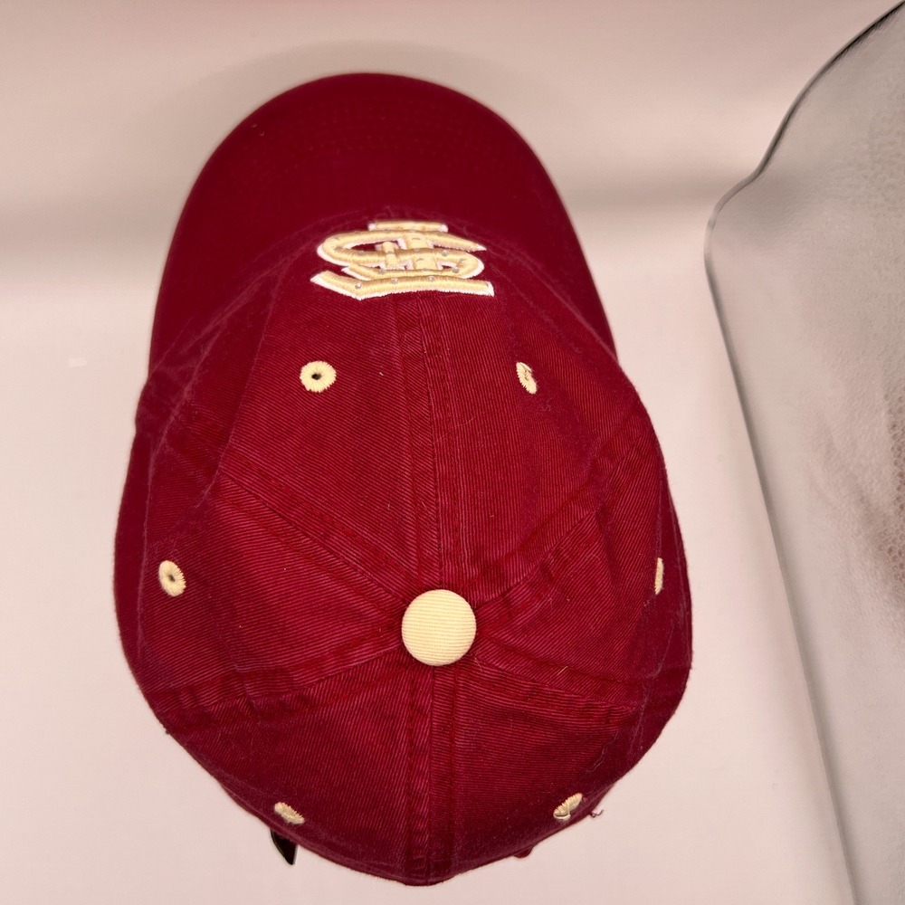 Top of the World Florida State Seminoles FSU Maroon Rhinestone Hat Adjustable - Picture 6 of 10